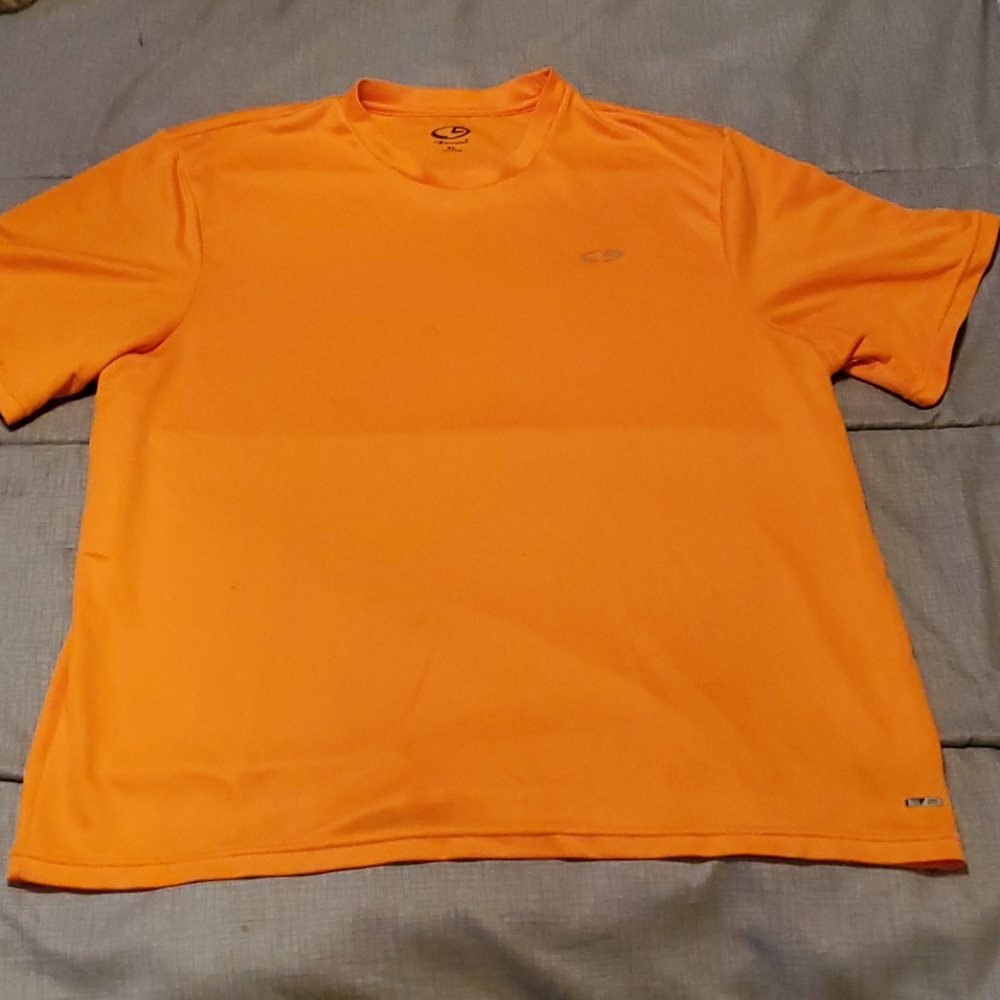Champion bright orange shirt